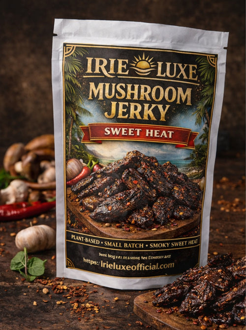 Irie Luxe Mushroom Jerky – Sweet Heat